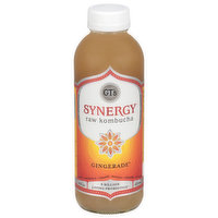 GT's Raw Kombucha, Gingerade - 16 Fluid ounce 