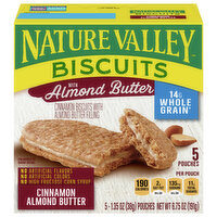 Nature Valley Biscuits, Cinnamon Almond Butter - 5 Each 