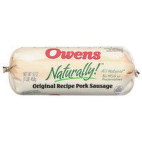 Owens Sausage, Pork, Orignal Recipe