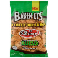Baken-Ets Fried Pork Skins, Queso - 4 Ounce 