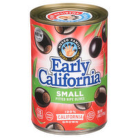 Early California Olives, Pitted Ripe, Small - 6 Ounce 