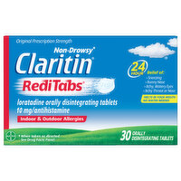 Claritin Indoor & Outdoor Allergies, Non-Drowsy, 10 mg, Tablets