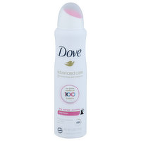 Dove Antiperspirant Deodorant, Clear Finish, Invisible, Dry Spray - 3.8 Ounce 