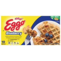 Eggo Waffles, Blueberry - 10 Each 