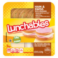 Lunchables Cracker Stackers, Ham & Swiss