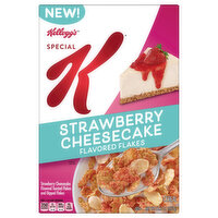 Special K Cereal, Strawberry Cheesecake, Flavored Flakes