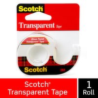 Scotch® Scotch® Transparent Tape, 1/2 in x 1000 in - 1000 Inch 