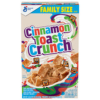 Cinnamon Toast Crunch Cereal, Family Size - 18.8 Ounce