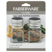 Farberware Salt and Pepper Shakers, Classic, 2 Ounce
