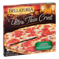 Bellatoria Pizza, Ultra Thin Crust, Ultimate Pepperoni - 17.31 Ounce 