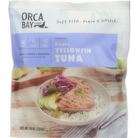 Orca Bay Foods Yellowfin Tuna, Premium, Steaks - 10 Ounce 