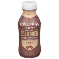 Califia Farms Coffee with Almondmilk, Cold Brew, Mocha - 10.5 Fluid ounce 