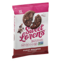 Sweet Lorens Cookie Dough, Fudgy Brownie - 12 Ounce