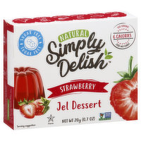 Simply Delish Jel Dessert, Strawberry - 20 Gram 