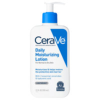 CeraVe Lotion, Daily Moisturizing, Lightweight - 12 Fluid ounce 