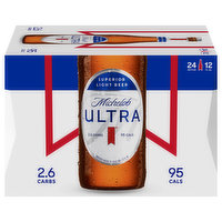 Michelob Ultra Beer, Superior Light - 24 Each 