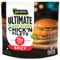 Gardein Ultimate Plant-Based Vegan Spicy Chick'n Filets - 15 Ounce 