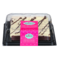 Sweet P's Bake Shop Iced Brownies, Cream Cheese - 13 Ounce 