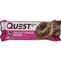 Quest Protein Bar, Chocolate Sprinkled Doughnut Flavor - 2.12 Ounce 