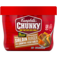 Campbell's Soup, Sirloin Burger with Country Vegetables - 15.25 Ounce 