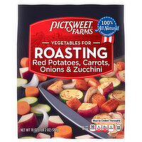 Pictsweet Farms Vegetables for Roasting Red Potatoes, Carrots, Onions & Zucchini - 18 Ounce 