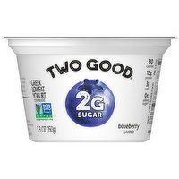 Two Good Blueberry Greek Yogurt - 5.3 Ounce 