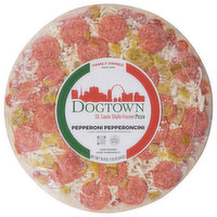 Dogtown Frozen Pizza, Pepperoni Pepperoncini, St. Louis Style - 16.4 Ounce 