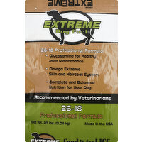 Extreme Dog Fuel Dog Food, Professional Formula, 26-18