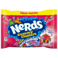 Nerds Candy, Rainbow, Gummy Clusters, Treat Packs! - 6 Ounce 