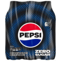 Pepsi Soda, Zero Sugar - 16.9 Ounce 