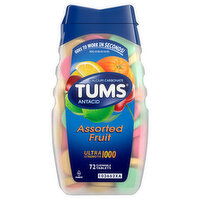 Tums Antacid, Ultra Strength 1000, Assorted Fruit - 72 Each 