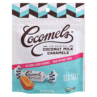 Cocomels Coconut Milk Caramels, Sea Salt - 3.5 Ounce 