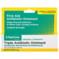 TopCare Triple Antibiotic Ointment, Original Strength - 0.5 Ounce 