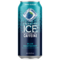 Sparkling Ice Sparkling Water, Zero Sugar, Blue Raspberry - 16 Ounce