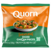 Quorn Chiqin Pieces, Meatless, Diced - 12 Ounce 