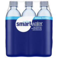 Smartwater Distilled Water, Vapor - 6 Each 