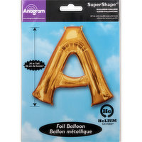 Anagram Foil Balloon, A, SuperShape - 1 Each 