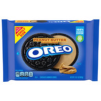 OREO OREO Peanut Butter Creme Chocolate Sandwich Cookies, Family Size, 17 oz - 17 Ounce 