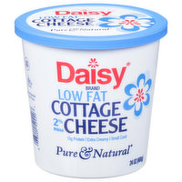 Daisy Cottage Cheese, Low Fat, Small Curd, 2% Milkfat - 24 Ounce
