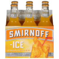 Smirnoff Ice Malt Beverage, Premium, Screwdriver - 6 Each 