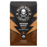 Death Wish Coffee Co Coffee, Ground, Medium Roast