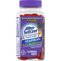 Alka-Seltzer Antacid, Tropical Punch, Chewable Tablets - 28 Each 