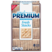 PREMIUM Fresh Stacks Original Saltine Crackers, 13.6 oz (8 Stacks) - 13.6 Ounce 