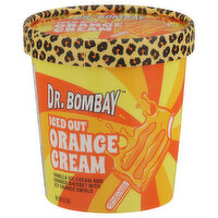 Dr. Bombay Ice Cream, Orange Cream, Iced Out