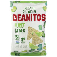 Beanitos Bean Chips, Hint of Lime - 5 Ounce