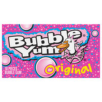 Bubble Yum Bubble Gum, Original - 10 Each 