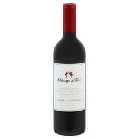 Menage a trois Cabernet Sauvignon, North Coast California, 2017