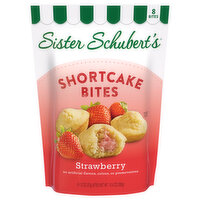 Sister Schubert's Shortcake Bites, Strawberry - 8 Each