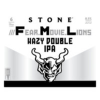 Stone Beer, Hazy Double IPA - 6 Each 