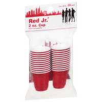 Red Jr Cups, 2 Ounce - 24 Each 